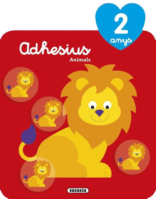 ADHESIUS ANIMAIS 2 ANYS | 9788467780017 | BUSQUETS, JORDI | Llibreria Huch - Llibreria online de Berga 