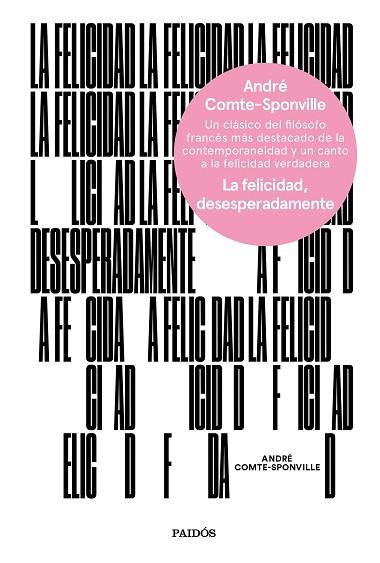 FELICIDAD DESESPERADAMENTE, LA | 9788449334375 | COMTE-SPONVILLE, ANDRÉ | Llibreria Huch - Llibreria online de Berga 