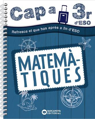 CAP A 3R D' ESO. MATEMÀTIQUES | 9788448953690 | GIL, LOURDES/MARÍN, MANEL/GONFAUS, QUERALT | Llibreria Huch - Llibreria online de Berga 