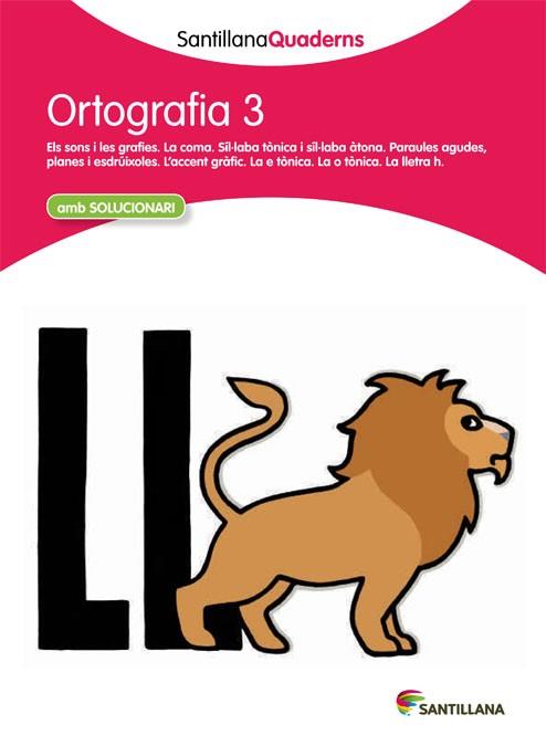 ORTOGRAFIA, EDUCACIO PRIMARIA. QUADERN 3 | 9788468013688 | VARIOS AUTORES | Llibreria Huch - Llibreria online de Berga 