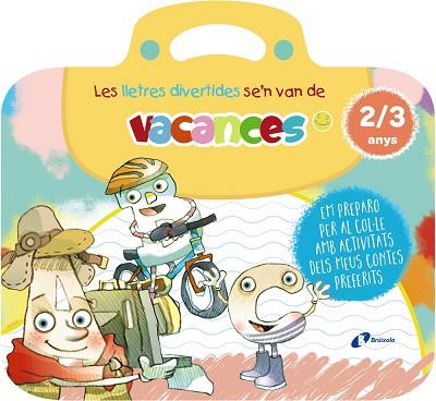 LES LLETRES DIVERTIDES SE'N VAN DE VACANCES. 2-3 ANYS | 9788413493985 | CARRIL MARTÍNEZ, ISABEL/RUBIO, EMMA | Llibreria Huch - Llibreria online de Berga 