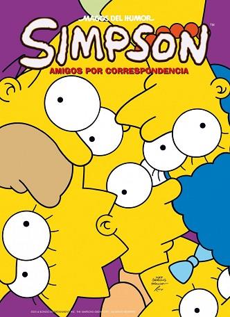 SIMPSON AMIGOS POR CORRESPONDENCIA | 9788466656160 | MATT GROENING | Llibreria Huch - Llibreria online de Berga 