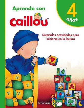 APRENDE CON CAILLOU 4 AÑOS | 9788408171812 | PUBLISHING, CHOUETTE | Llibreria Huch - Llibreria online de Berga 