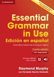 ESSENTIAL GRAMMAR IN USE BOOK WITH ANSWERS AND INTERACTIVE EBOOK SPANISH EDITION | 9788490361030 | MURPHY, RAYMOND/GARCIA CLEMENTE, FERNANDO | Llibreria Huch - Llibreria online de Berga 