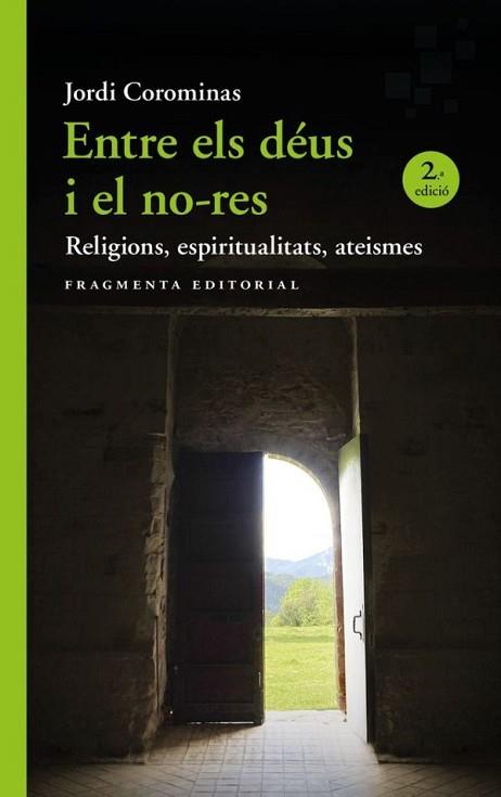 ENTRE ELS DÉUS I EL NO-RES | 9788410188426 | COROMINAS, JORDI | Llibreria Huch - Llibreria online de Berga 