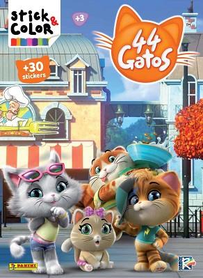 STICK & COLOR 44 GATOS | 9788427872233 | RAINBOW S.P.A. | Llibreria Huch - Llibreria online de Berga 