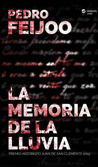 MEMORIA DE LA LLUVIA, LA | 9788416580248 | FEIJOO, PEDRO | Llibreria Huch - Llibreria online de Berga 