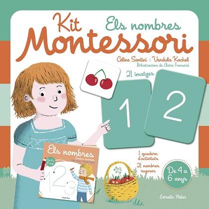 KIT MONTESSORI. ELS NOMBRES | 9788418443190 | SANTINI, CÉLINE/KACHEL, VENDULA | Llibreria Huch - Llibreria online de Berga 