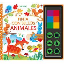 PINTA CON SELLOS ANIMALES | 9781474959254 | Llibreria Huch - Llibreria online de Berga 