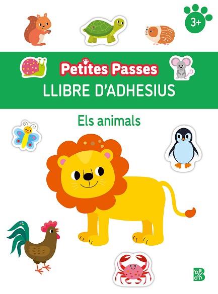 PETITES PASSES LLIBRE D'ADHESIUS - ELS ANIMALS | 9789403238432 | BALLON | Llibreria Huch - Llibreria online de Berga 