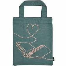 BOLSA DE TELA PARA LIBRO CON BORDADO | 4033477833259 | Llibreria Huch - Llibreria online de Berga 