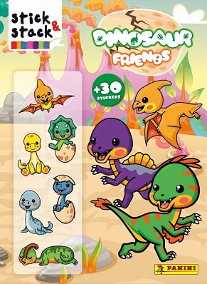 STICK & STACK - DINOSAUR FRIENDS | 9788427873797 | PANINI ESPAÑA S.A. | Llibreria Huch - Llibreria online de Berga 