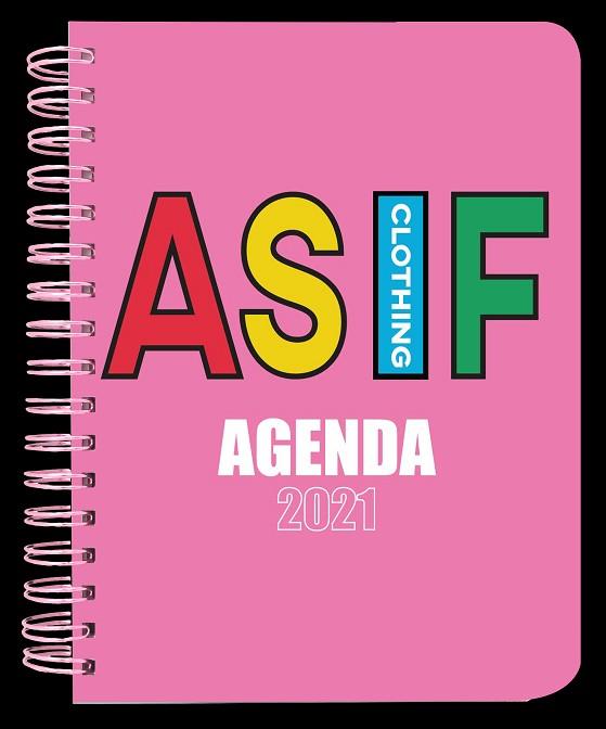 2021 AGENDA ANUAL SEMANA VISTA  AS IF | 9788417166878 | AMBROSSI, JAVIER/CALVO, JAVIER | Llibreria Huch - Llibreria online de Berga 