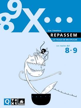 QUADERN TAULES DE MULTIPLICAR DEL 8 I 9 | 9788441208254 | CASANOVA, EVA | Llibreria Huch - Llibreria online de Berga 