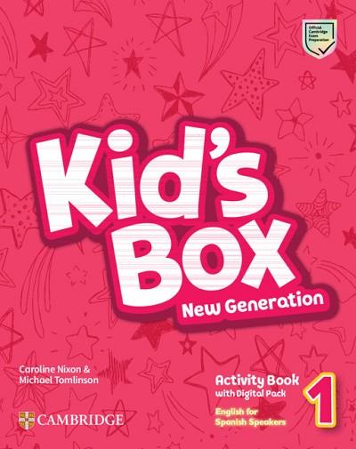 KID'S BOX NEW GENERATION ENGLISH FOR SPANISH SPEAKERS LEVEL 1 ACTIVITY BOOK WITH | 9788413224398 | NIXON, CAROLINE/TOMLINSON, MICHAEL | Llibreria Huch - Llibreria online de Berga 