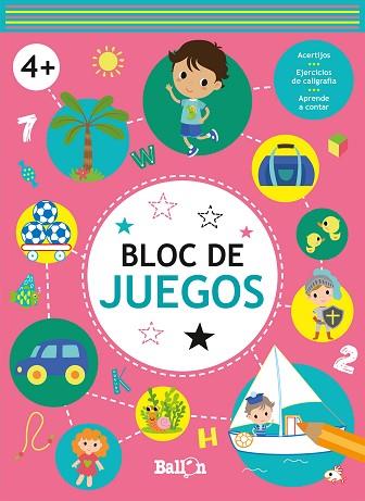 BLOC DE JUEGOS +4 | 9789403226101 | BALLON | Llibreria Huch - Llibreria online de Berga 