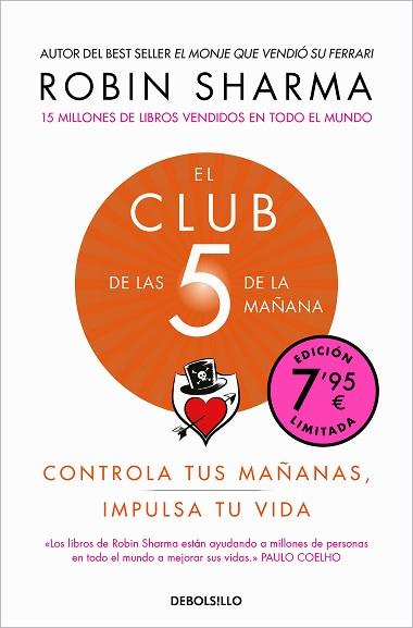 CLUB DE LAS 5 DE LA MAÑANA (CAMPAÑA DE VERANO EDICIÓN LIMITADA) | 9788466373791 | SHARMA, ROBIN | Llibreria Huch - Llibreria online de Berga 