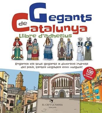 GEGANTS DE CATALUNYA. LLIBRE D'ADHESIUS | 9788417000363 | JUANOLO | Llibreria Huch - Llibreria online de Berga 