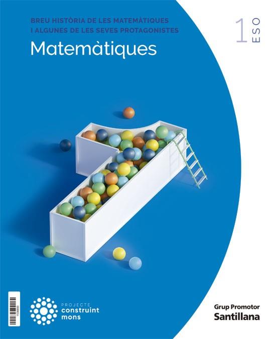 MATEMATIQUES 1 SEC CONSTRUINT MONS | 9788413150468 | VARIOS AUTORES | Llibreria Huch - Llibreria online de Berga 