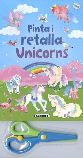 PINTA I RETALLA UNICORNS | 9788467775310 | SUSAETA, EQUIP | Llibreria Huch - Llibreria online de Berga 