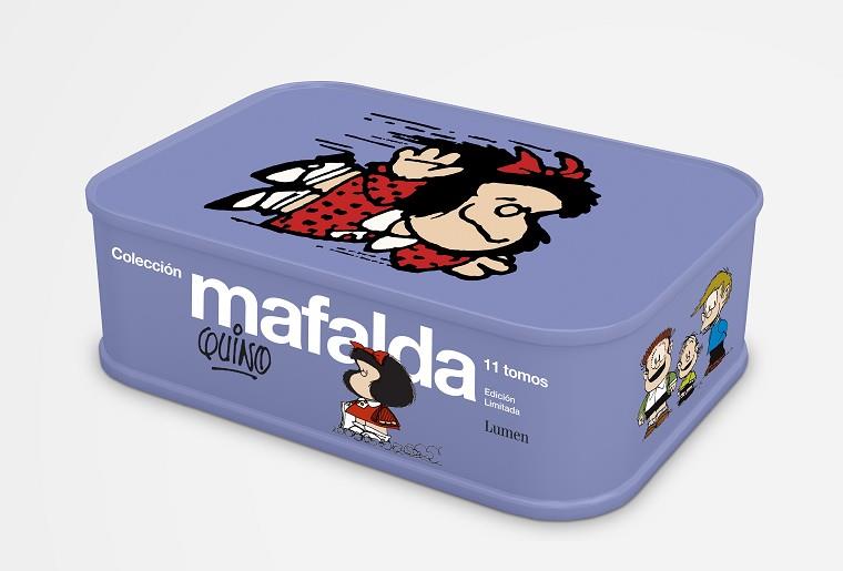 COLECCIÓN MAFALDA: 11 TOMOS EN UNA LATA (EDICIÓN LIMITADA) | 9788426481009 | QUINO | Llibreria Huch - Llibreria online de Berga 