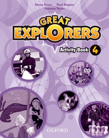 GREAT EXPLORERS 4. ACTIVITY BOOK | 9780194507608 | LAUDER, NINA/TORRES, SUZANNE | Llibreria Huch - Llibreria online de Berga 