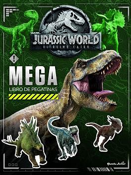 JURASSIC WORLD. MEGALIBRO DE PEGATINAS | 9788408185390 | UNIVERSAL STUDIOS | Llibreria Huch - Llibreria online de Berga 