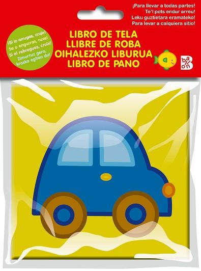 LIBRO DE TELA - COCHE | 9789403226569 | BALLON | Llibreria Huch - Llibreria online de Berga 