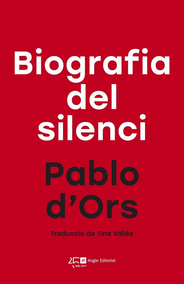 BIOGRAFIA DEL SILENCI : BREU ASSAIG SOBRE MEDITACIO | 9788415307792 | ORS FÜHRER, PABLO JUAN D' (1963-) [VER TITULOS] | Llibreria Huch - Llibreria online de Berga 