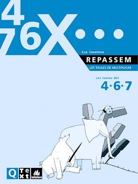 QUADERN TAULES DE MULTIPLICAR DEL 4, 6 I 7 | 9788441208247 | CASANOVA, EVA | Llibreria Huch - Llibreria online de Berga 