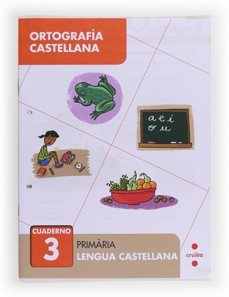 CUADERNO ORTOGRAFIA CASTELLANA 3 | 9788466133012 | CERVERA, MARÍA DEL MAR | Llibreria Huch - Llibreria online de Berga 