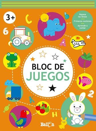 BLOC DE JUEGOS +3 NARANJA | 9789403226125 | BALLON | Llibreria Huch - Llibreria online de Berga 