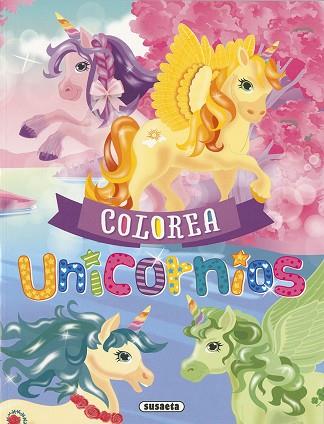 COLOREA UNICORNIOS | 9788467768534 | SUSAETA, EQUIPO | Llibreria Huch - Llibreria online de Berga 