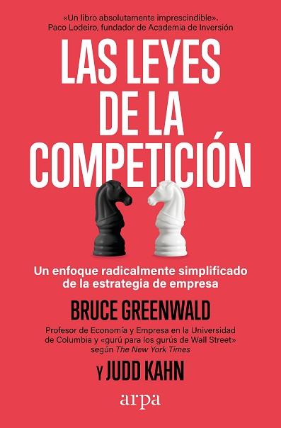 LEYES DE LA COMPETICIÓN, LAS | 9788419558916 | GREENWALD, BRUCE/KAHN, JUDD | Llibreria Huch - Llibreria online de Berga 