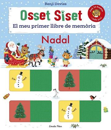 OSSET SISET. EL MEU PRIMER LLIBRE DE MEMÒRIA. NADAL | 9788413898292 | DAVIES, BENJI | Llibreria Huch - Llibreria online de Berga 