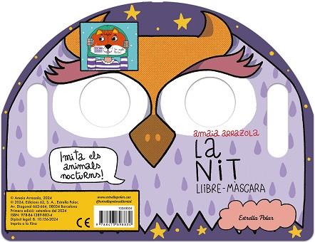 NIT. LLIBRE-MÀSCARA | 9788413898834 | ARRAZOLA, AMAIA | Llibreria Huch - Llibreria online de Berga 